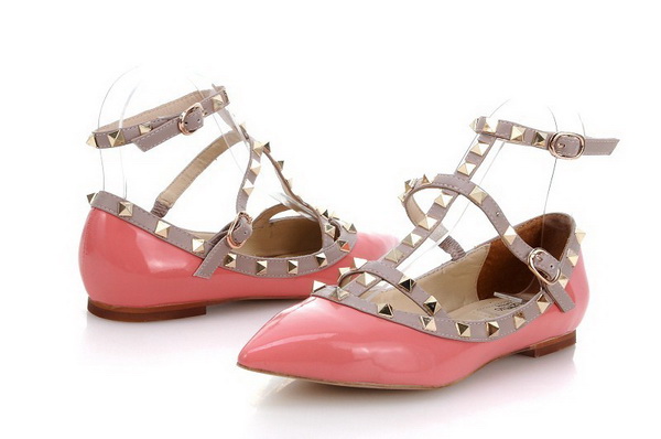 Valentino Shallow mouth flat shoes Women--011